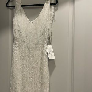 Brand new with tags- white Nadine Merabi Sadie dress